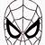 maschera di spiderman da colorare e ritagliare