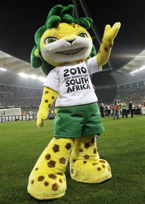 mascots of the world cup