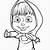 masha coloring pages