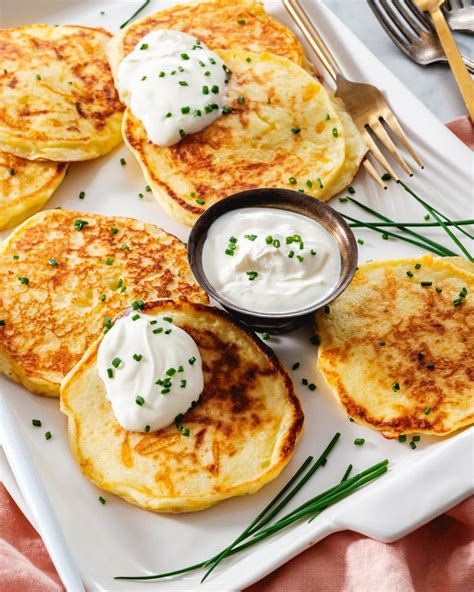 Mashed Potato Pancakes For Two