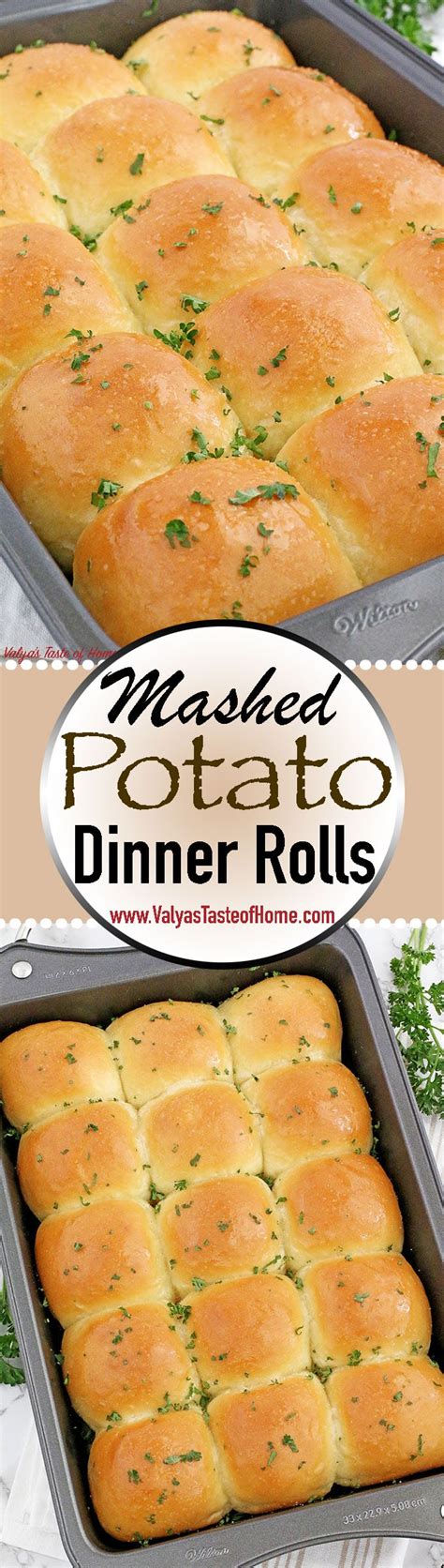 Mashed Potato Stuffed Rolls