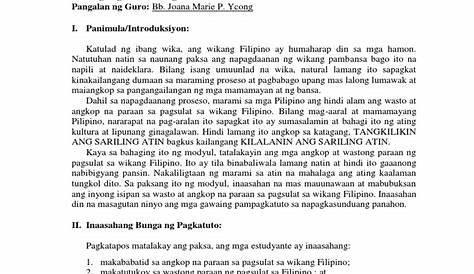 Komisyon sa Wikang Filipino (KWF) Manwal sa Masinop na Pagsulat by PDF