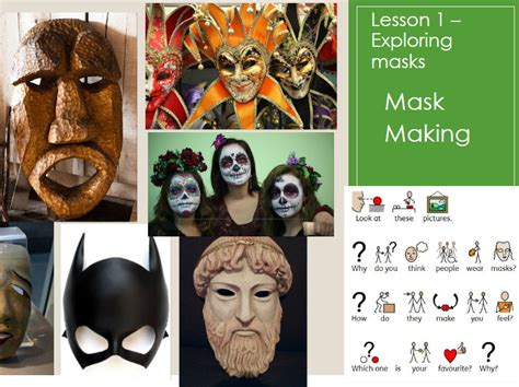Mask Making Drawing