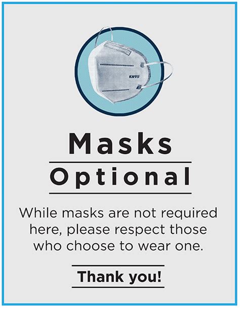 Masks Optional Sign Pdf