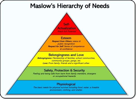 maslow's hierarchy of needs self actualization definition