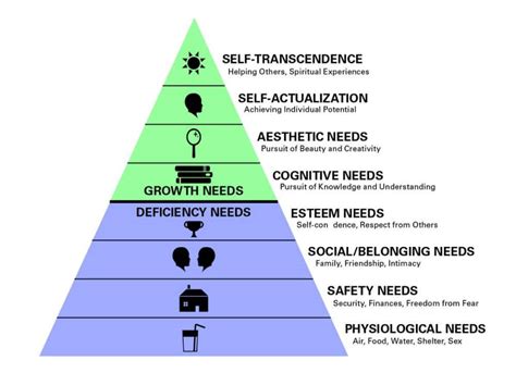 maslow’s hierarchy examples