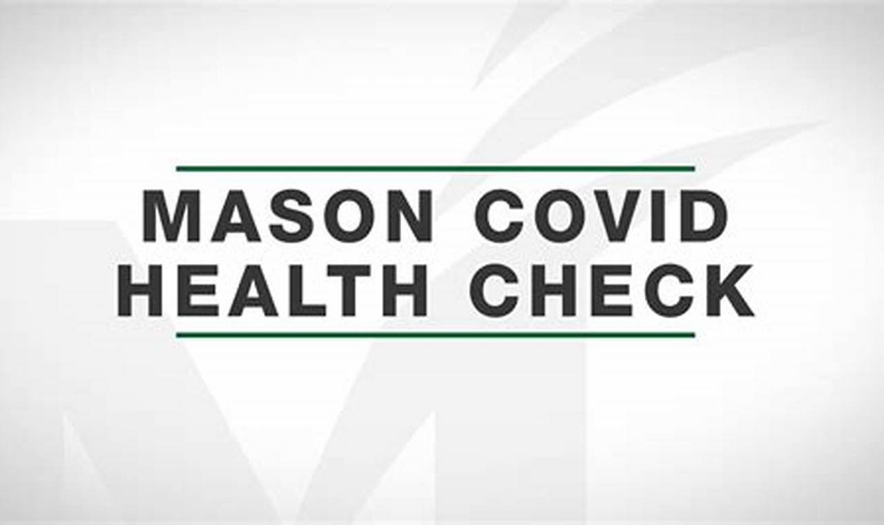 mason covid health check