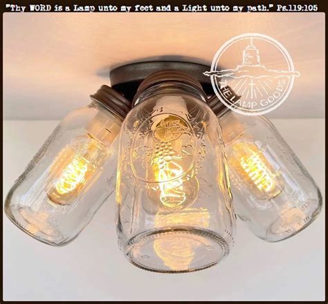 Mason Jar Ceiling Lights