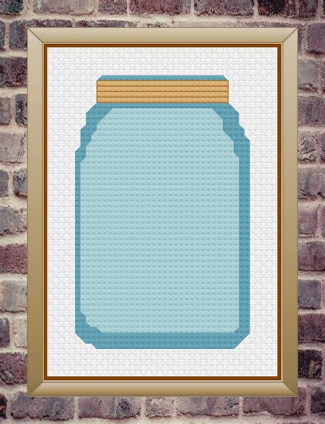 Mason Jar Cross Stitch Patterns
