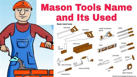 Mason Uses Tools Name