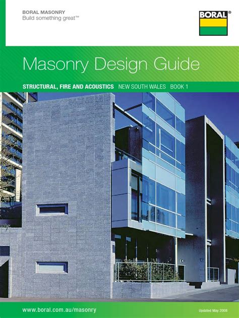 Masonry Design Guide Pdf