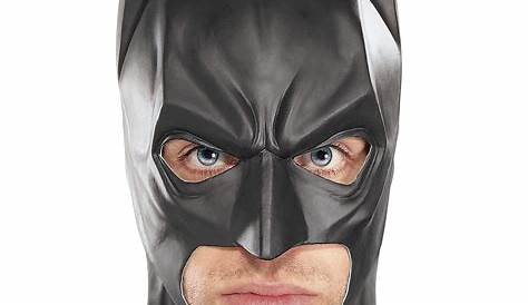Batman Black Latex Mask Mens Batman Begins Movie Mask