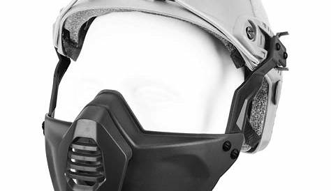 Masque De Protection Airsoft FMA Pour Casque Noir