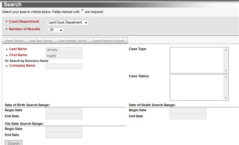 mass courts docket lookup