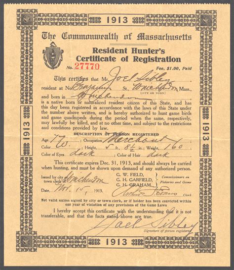 mass resident sporting license