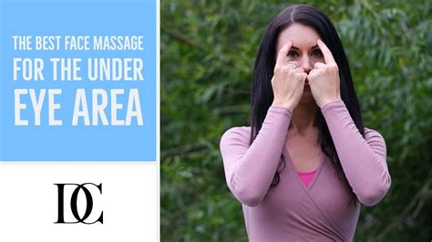 Massage the Under Eye Area