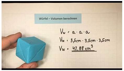 Relativitätstheorie Jude Amüsement flächeninhalt würfel formel