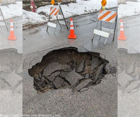 Massive Pothole
