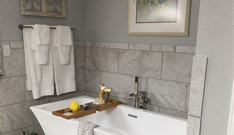A Master Bath retreat with soaking tub and separate shower. - Nott