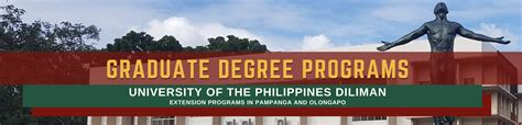 master's degree up diliman