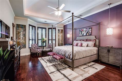 Purple bedroom Deep purple bedrooms, Purple bedroom