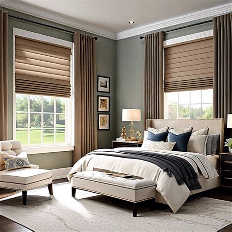 Custom drapes. Window behind bed ideas master bedrooms