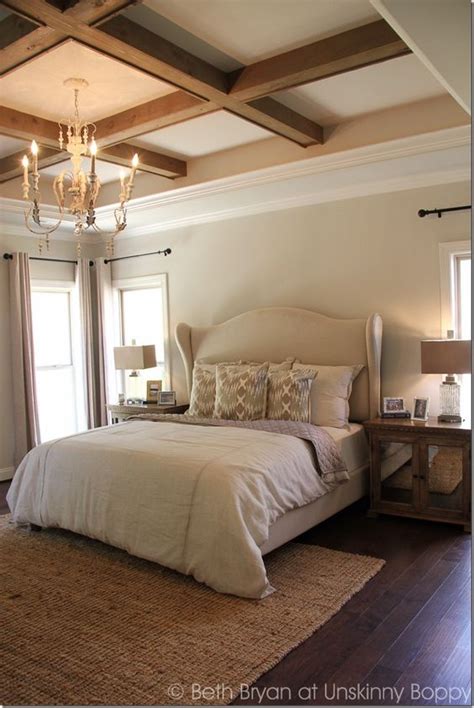 Coffered Ceiling Master Bedroom Shelly Lighting