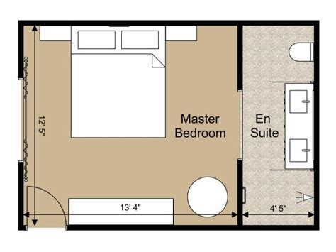 Master Bedroom Floor Plan With Measurements