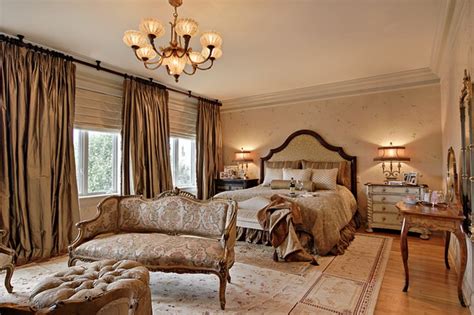 Lovely large bedroom with beautiful windows and coffers. 