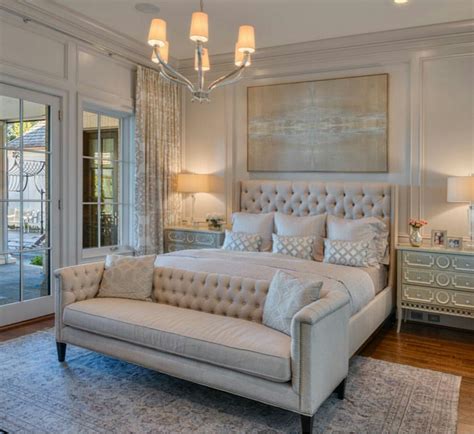 Charlotte NC Custom Furniture Master Bedroom Sofa and Ottoman