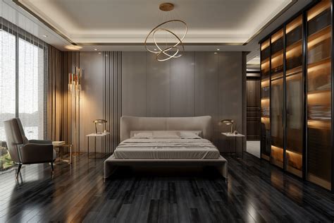 35 Master Bedrooms with Dark Wood Floors