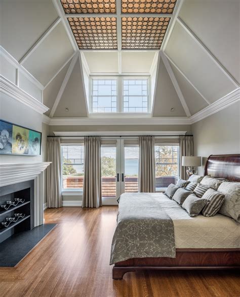 Master Bedroom Vaulted Wood Ceiling Dream master bedroom