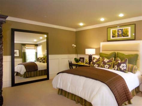 Master Bedroom With Wall Mirror