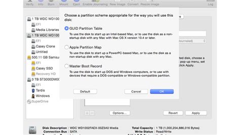Master Boot Record Or Apple Partition Map