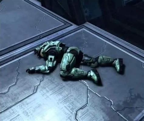Master Chief Death Pose