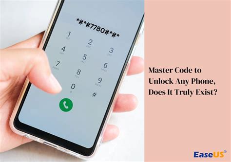 master code to unlock an android phone