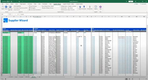 Master Data Excel Download