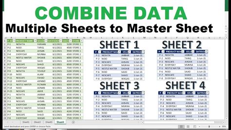 Master Data Excel Template