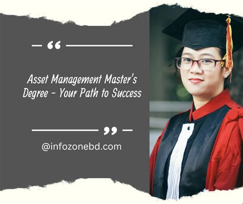 master degree in asset management