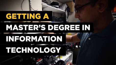 master degree information systems