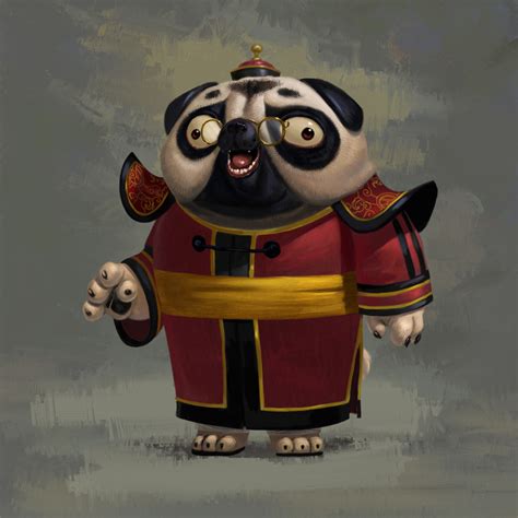 master dog kung fu panda