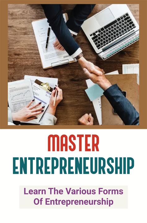 master entrepreneurship