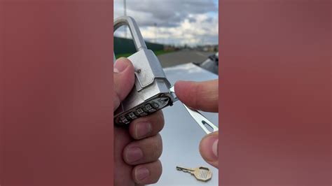 Master Lock M176 Reset