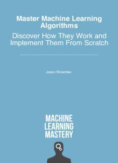master machine learning algorithms pdf
