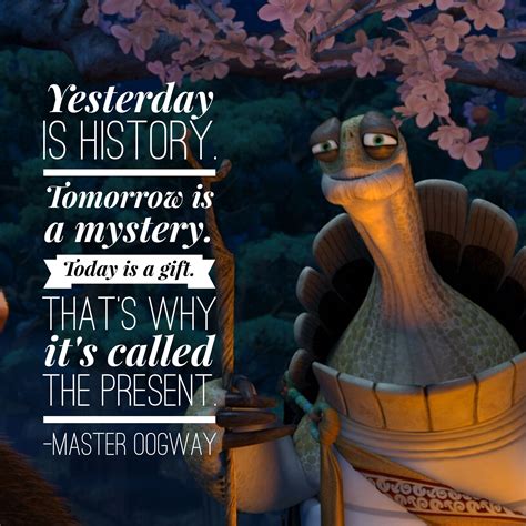 master oogway quotes past present future