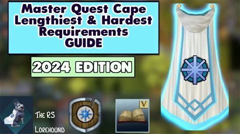 Master Quest Cape Requirements