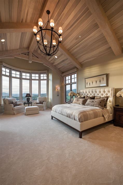Who wouldn't want to relax and sleep in this master bedroom retreat