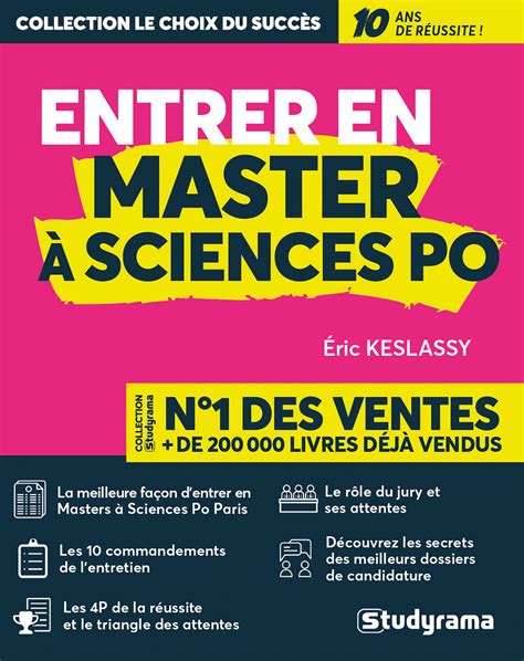 master sciences po paris