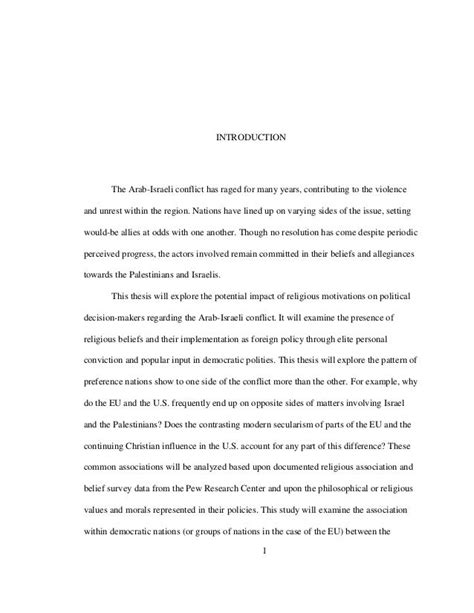 master thesis introduction sample