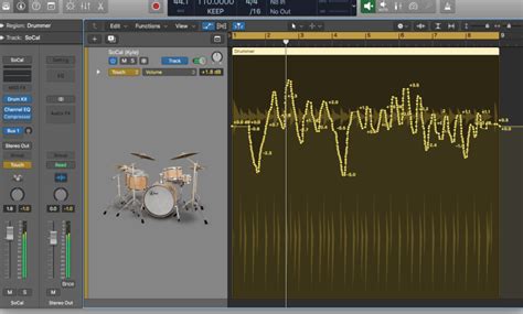 Master Volume Logic Pro X